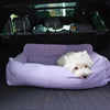 Julibee Luxury Large Dog Car Seat Bed Dog Car Seat Julibees Silver Circle Pets 