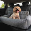 Julibee Luxury Large Dog Car Seat Bed Dog Car Seat Julibees Silver Circle Pets 