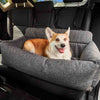 Julibee Luxury Large Dog Car Seat Bed Dog Car Seat Julibees Silver Circle Pets 