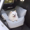 Julibee Premium Large Dog Car Seat Dog Car Seat Julibees Silver Circle Pets 