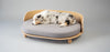 Labbvenn LOUE Dog Bed Dog Bed Labbvenn Silver Circle Pets 