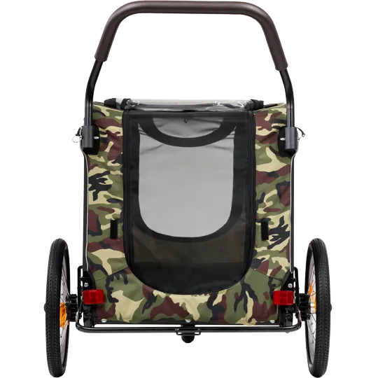 AirBuggy Nest Dog Bike Trailer & Pet Stroller | Spacious Cot | Slim Fold