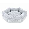 Oh Charlie Round Dog Bed Charlotte Dog Bed Oh Charlie Silver Circle Pets 