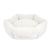 Oh Charlie Round Dog Bed Charlotte Dog Bed Oh Charlie Silver Circle Pets 