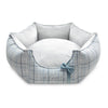 Oh Charlie Round Dog Bed Charm Dog Bed Oh Charlie Silver Circle Pets 