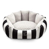 Oh Charlie Round Dog Bed Lisbon Dog Bed Oh Charlie Silver Circle Pets 