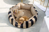 Oh Charlie Round Dog Bed Maison Dog Bed Oh Charlie Silver Circle Pets 