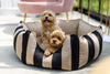 Oh Charlie Round Dog Bed Maison Dog Bed Oh Charlie Silver Circle Pets 