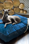 Oh Charlie Square Dog Pillow Allure Dog Bed Oh Charlie Silver Circle Pets 