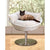 Pet Interiors Cosmo Buffalo Leather Deluxe Cat Bed, Silver Circle Pets, Cat Bed, Pet Interiors, 