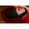 Pet Interiors Felt Cat Basket BOWL Cat Bed Pet Interiors Silver Circle Pets 