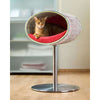 Pet Interiors Rondo Crochet Cat Bed Stand Cat Bed Pet Interiors Silver Circle Pets 