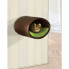 Pet Interiors Rondo Leather Cat Wall Climber Cat Bed Pet Interiors Silver Circle Pets 