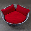 Pet Interiors Unique Cat Basket SIRO Twist Cat Bed Pet Interiors Silver Circle Pets 