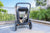 Petique Breeze Black Pet Strollers Dog Jogging Stroller Silver Circle Pets