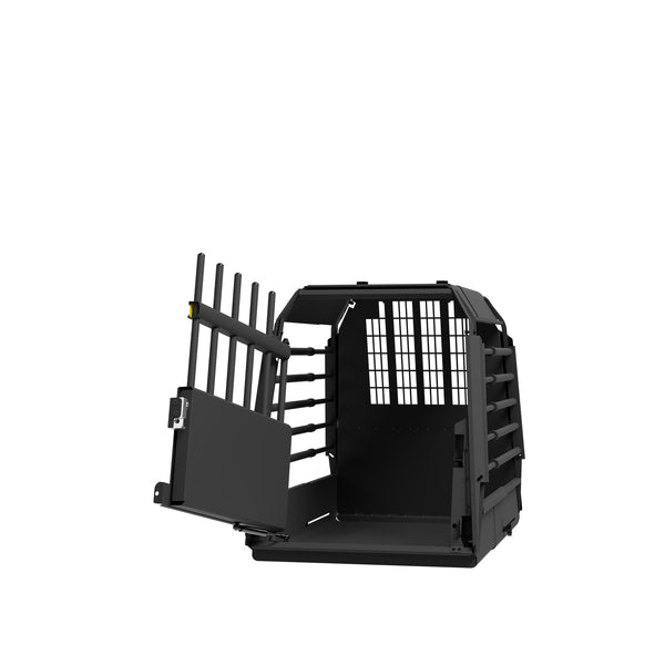 MIMsafe VarioCage Single Large | 4th Gen Adjustable Dog Car Crate | Crash Tested