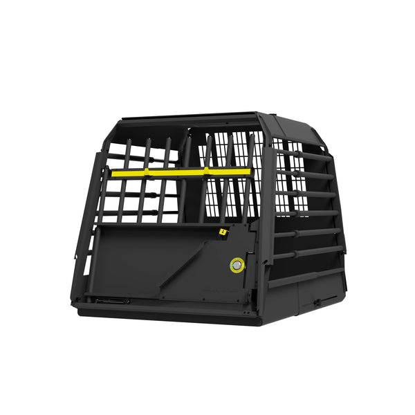 MIMsafe VarioCage Single X-Large | 4th Gen Adjustable Dog Car Crate | Crash Tested