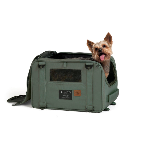 FikaGO Truffle Plus | 6-in-1 Folding Pet Carrier