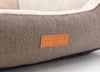 Tweed Nest Dog Bed | Lincoln Nest Bed Silver Circle Pets Silver Circle Pets 