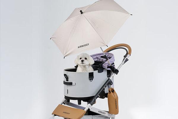 AirBuggy Pet Stroller UV Protection Umbrella | Sun & Rain Shield