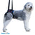 Walkin' Wheels - Walkin’ Lift Combo Dog Harness Rear, Silver Circle Pets, Dog Harness, Walkin Wheels, Size