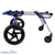 Walkin Wheels® Full Support/4-Wheel LARGE Dog Wheelchair, Silver Circle Pets, Dog Wheel Chair, Walkin Wheels, 