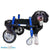 Walkin Wheels® Full Support/4-Wheel SMALL Dog Wheelchair, Silver Circle Pets, Dog Wheel Chair, Walkin Wheels, 