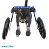 Walkin’ Wheels - Dog Boots and Stirrup Kit Dog Boots Walkin Wheels Silver Circle Pets 