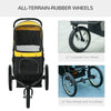 PawHut 164V 3-Wheel Dog Jogging Stroller