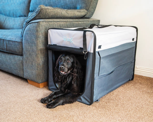 Henry Wag Folding Fabric Travel Pet Crate | 5 Sizes