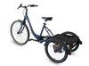 AddBike B-Back Box Pet | Tricycle Dog Bike Trailer-Pet Strollers-AddBike- Silver Circle Pets
