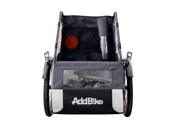 AddBike Carry'Dog Kit | Front Dog Bike Trailer-Pet Strollers-AddBike- Silver Circle Pets
