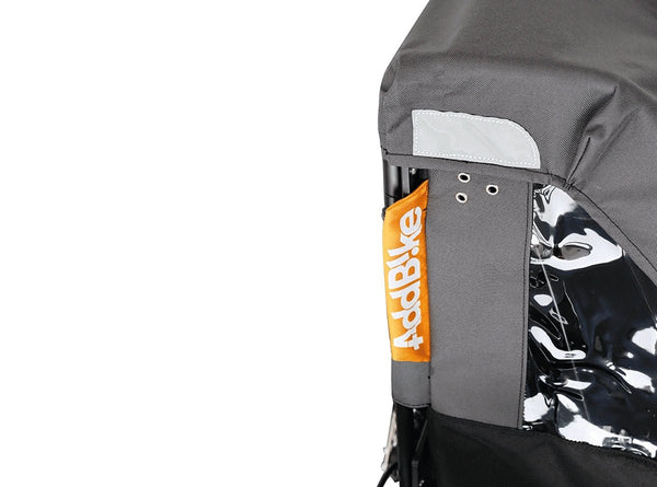 AddBike Carry'Dog Kit | Front Dog Bike Trailer-Pet Strollers-AddBike- Silver Circle Pets