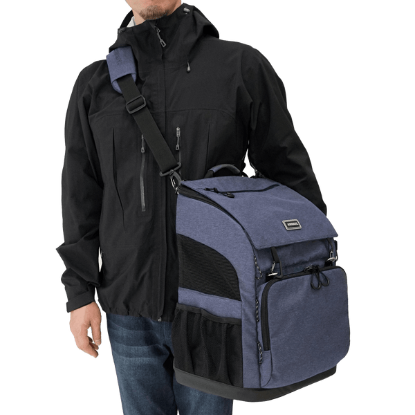 AirBuggy 3-Way Backpack Pet Carrier | Regular & Wide | Backpack, Front & Shoulder-Pet Carrier-AirBuggy- Silver Circle Pets