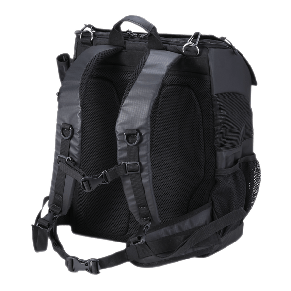 AirBuggy 3-Way Backpack Pet Carrier | Regular & Wide | Backpack, Front & Shoulder-Pet Carrier-AirBuggy- Silver Circle Pets