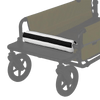 AirBuggy Cube Carriage Front Bar Cushion | Chin & Paw Rest-Pet Stroller Accessory-AirBuggy- Silver Circle Pets