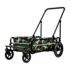 AirBuggy Cube Carriage Pet Cart | Integrated Ramp | Modular Roof-Pet Stroller-AirBuggy- Silver Circle Pets