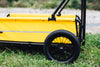 AirBuggy Cube Carriage Pet Cart | Integrated Ramp | Modular Roof-Pet Stroller-AirBuggy- Silver Circle Pets