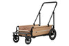 AirBuggy Cube Carriage Pet Cart | Integrated Ramp | Modular Roof-Pet Stroller-AirBuggy- Silver Circle Pets