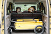 AirBuggy Cube Carriage Pet Cart | Integrated Ramp | Modular Roof-Pet Stroller-AirBuggy- Silver Circle Pets