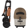 AirBuggy DOME 3 Brake Pet Stroller & Travel System | Handbrake | Slim Fold-Pet Stroller-AirBuggy- Silver Circle Pets