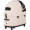 AirBuggy DOME 3 Brake Pet Stroller & Travel System | Handbrake | Slim Fold-Pet Stroller-AirBuggy- Silver Circle Pets