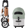 AirBuggy DOME 3 Brake Pet Stroller & Travel System | Handbrake | Slim Fold-Pet Stroller-AirBuggy- Silver Circle Pets