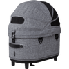 AirBuggy DOME 3 Brake Pet Stroller & Travel System | Handbrake | Slim Fold-Pet Stroller-AirBuggy- Silver Circle Pets