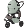 AirBuggy DOME 3 Brake Pet Stroller & Travel System | Handbrake | Slim Fold-Pet Stroller-AirBuggy- Silver Circle Pets