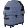 AirBuggy DOME 3 Brake Pet Stroller & Travel System | Handbrake | Slim Fold-Pet Stroller-AirBuggy- Silver Circle Pets