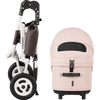 AirBuggy DOME 3 Brake Pet Stroller & Travel System | Handbrake | Slim Fold-Pet Stroller-AirBuggy- Silver Circle Pets