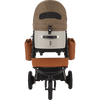 AirBuggy DOME 3 Brake Pet Stroller & Travel System | Handbrake | Slim Fold-Pet Stroller-AirBuggy- Silver Circle Pets