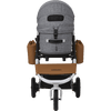 AirBuggy DOME 3 Brake Pet Stroller & Travel System | Handbrake | Slim Fold-Pet Stroller-AirBuggy- Silver Circle Pets