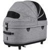 AirBuggy DOME 3 Brake Pet Stroller & Travel System | Handbrake | Slim Fold-Pet Stroller-AirBuggy- Silver Circle Pets